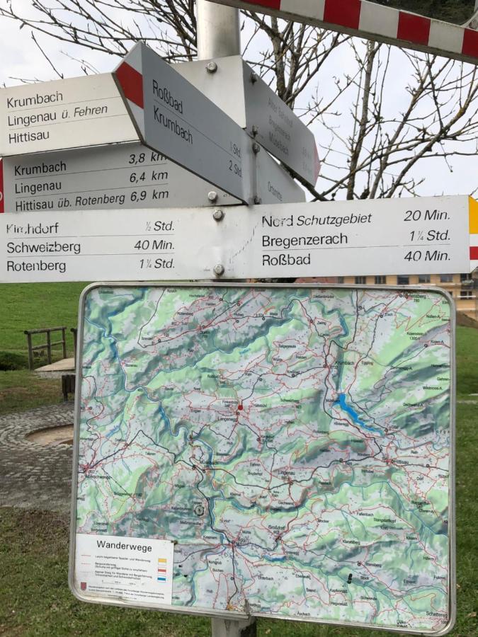 Ferienhaus Am Waldrand Von Egg Bregenzer Wald Eksteriør bilde